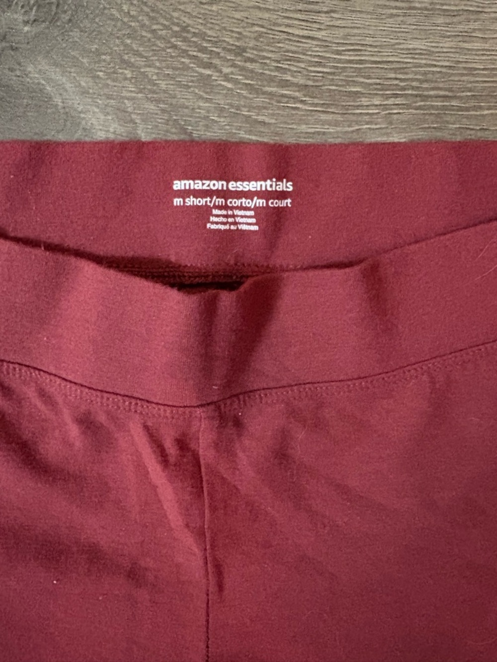 Amazon Essentials Wine-Red Women's LeggingsNWOT